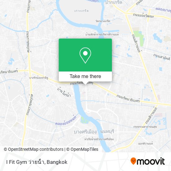 I Fit Gym ว่ายน้ํา map