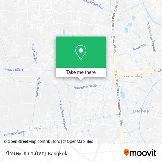 บ้านทะเล บางใหญ่ map