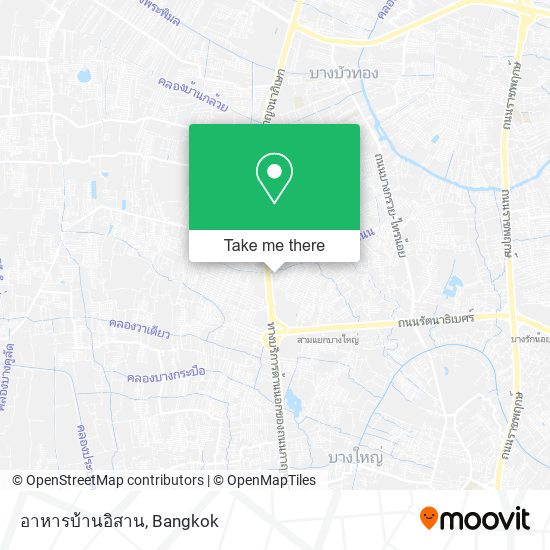 อาหารบ้านอิสาน map