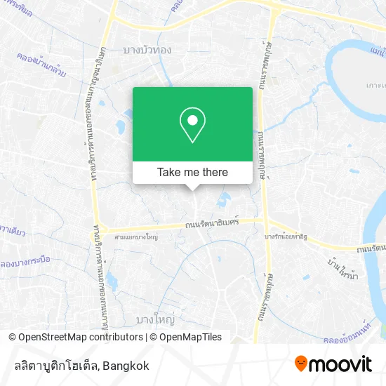 ลลิตาบูติกโฮเต็ล map