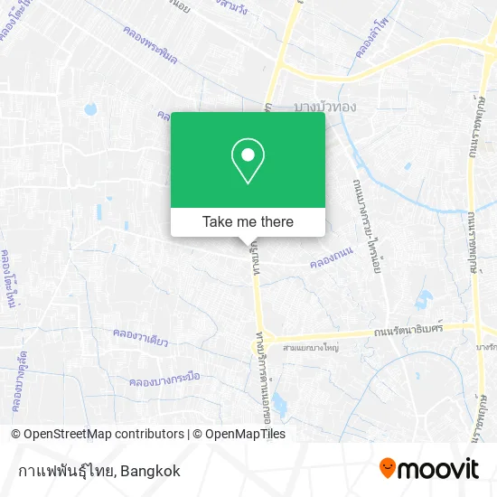 กาแฟพันธุ์ไทย map