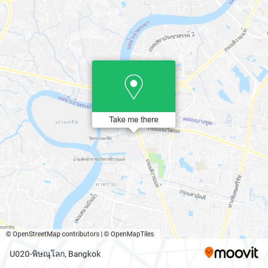 U020-พิษณุโลก map