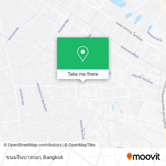 ขนมจีนบางกอก map