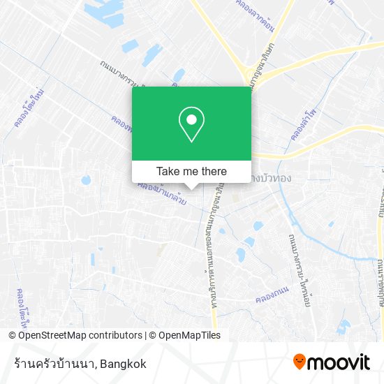 ร้านครัวบ้านนา map