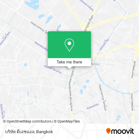 บริษัท ดีเอชแอล map