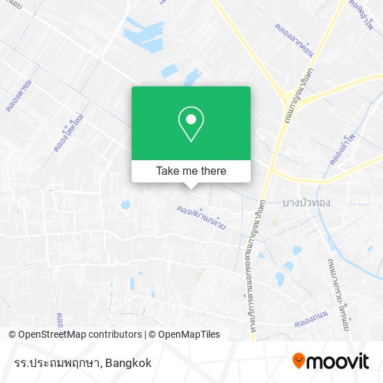 รร.ประถมพฤกษา map