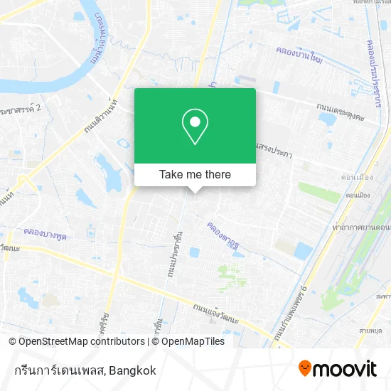 กรีนการ์เดนเพลส map