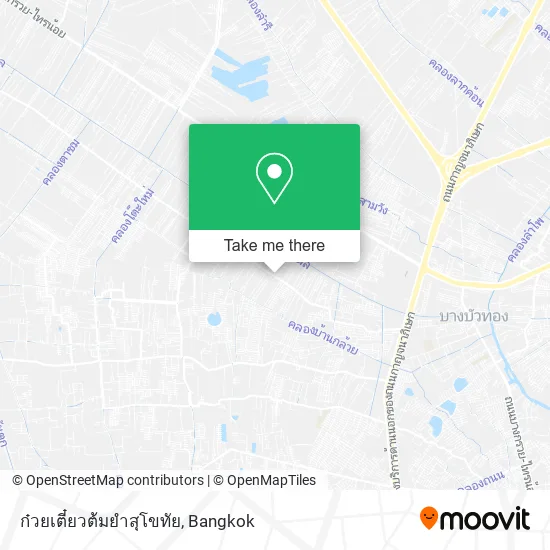 ก๋วยเตี๋ยวต้มยําสุโขทัย map