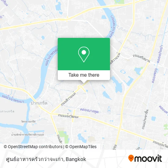 ศูนย์อาหารครัวกว่าจะเก่า map