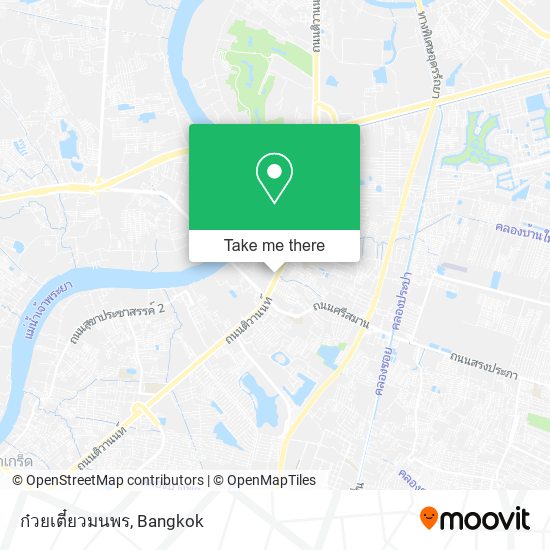 ก๋วยเตี๋ยวมนพร map