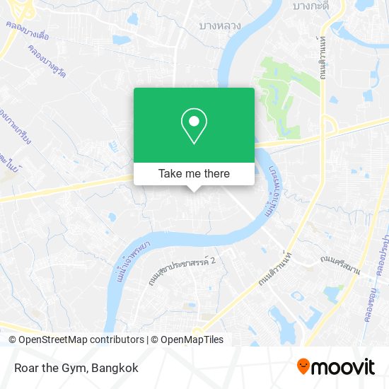 Roar the Gym map