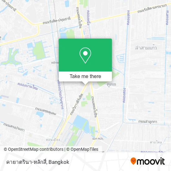 คายาตรินา-หลักสี่ map