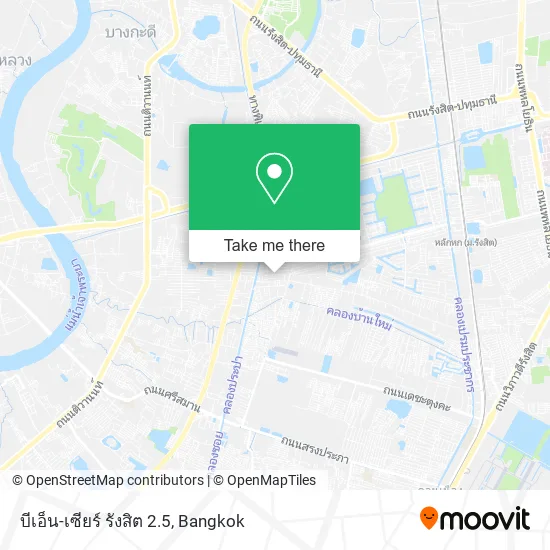 บีเอ็น-เซียร์ รังสิต 2.5 map