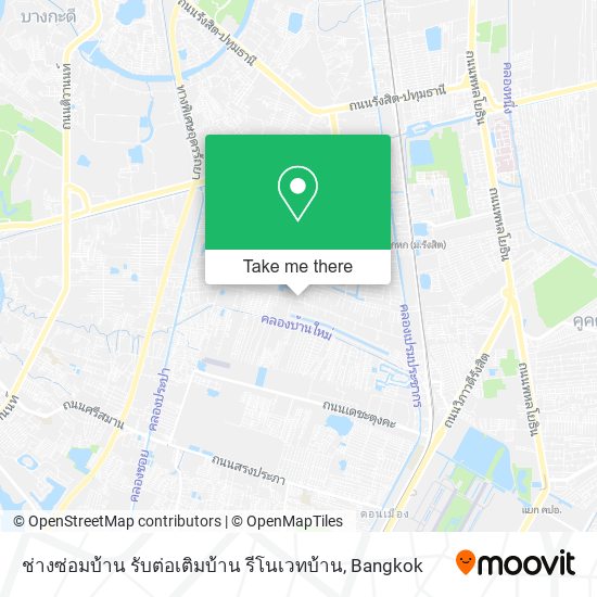 ช่างซ่อมบ้าน รับต่อเติมบ้าน รีโนเวทบ้าน map
