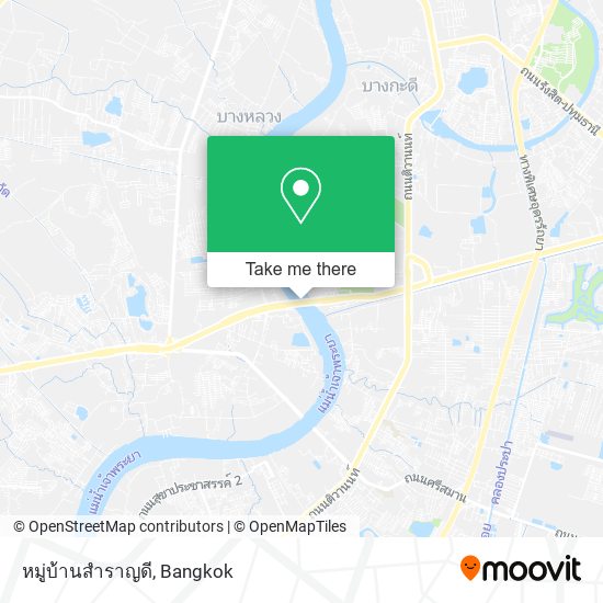 หมู่บ้านสําราญดี map