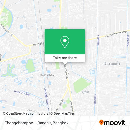 Thongchompoo-L.Rangsit map