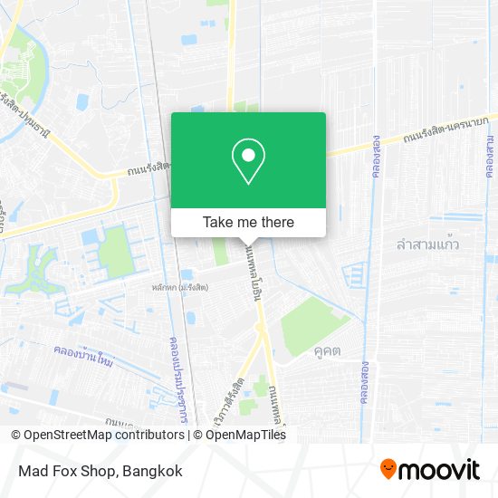 Mad Fox Shop map