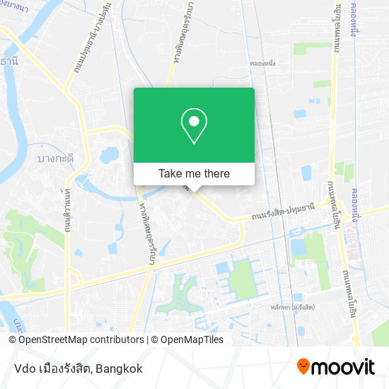 Vdo เมืองรังสิต map