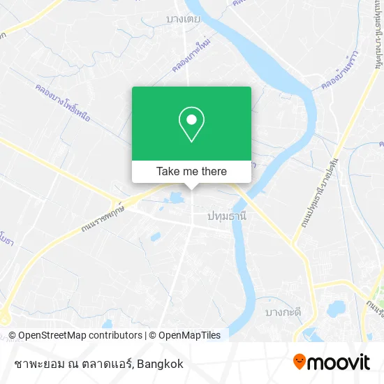 ชาพะยอม ณ ตลาดแอร์ map