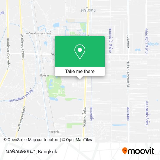 หอพักเดชธนา map