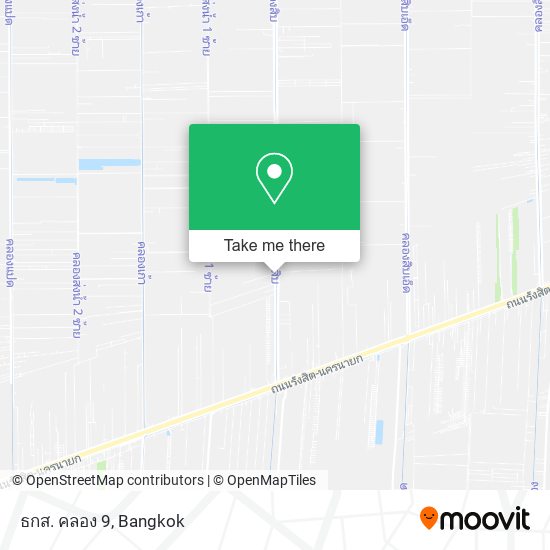 ธกส. คลอง 9 map