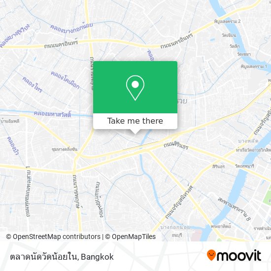 ตลาดนัดวัดน้อยใน map