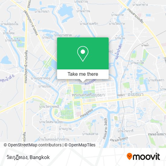 วัดกุฎีทอง map