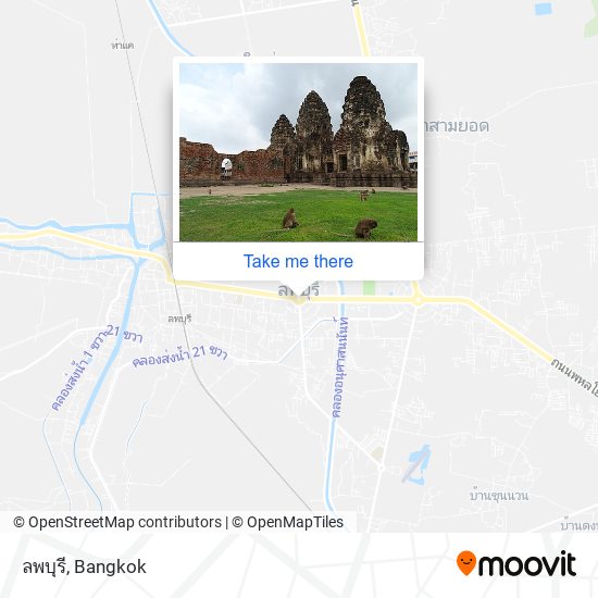 ลพบุรี map