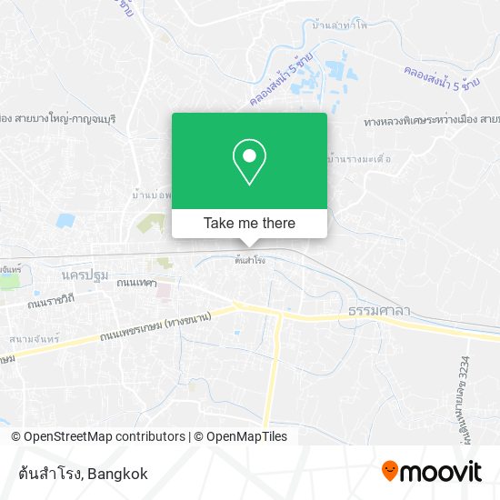 ต้นสำโรง map