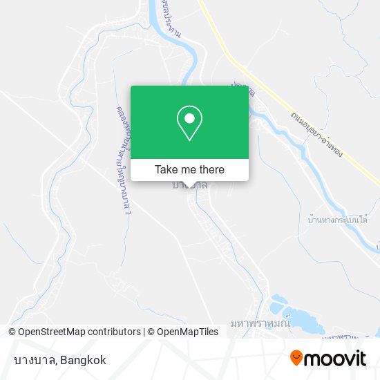 บางบาล map