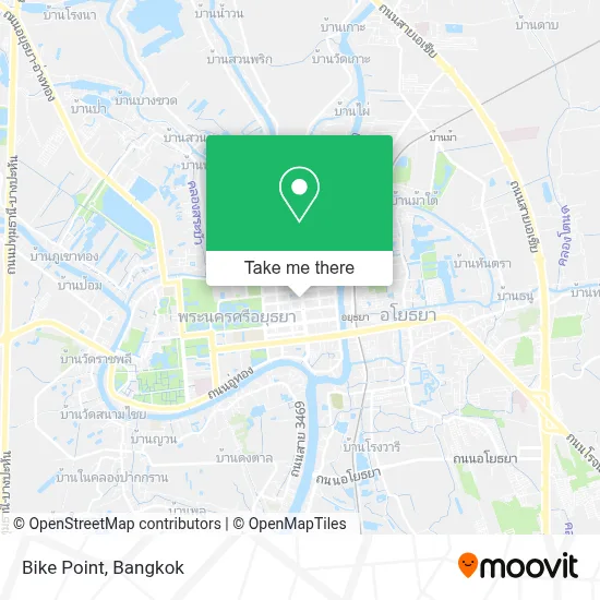 Bike Point map