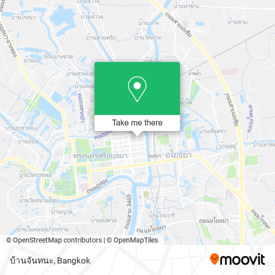 บ้านจันทนะ map