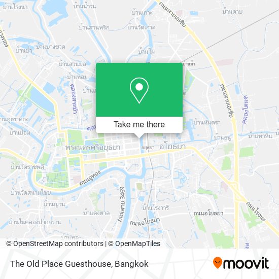 The Old Place Guesthouse map