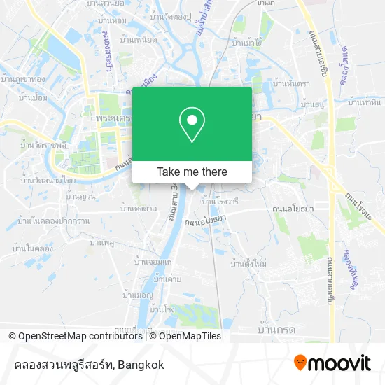 คลองสวนพลูรีสอร์ท map
