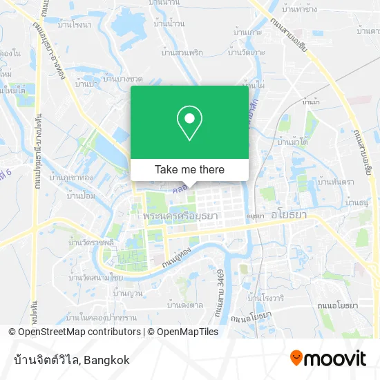 บ้านจิตต์วิไล map