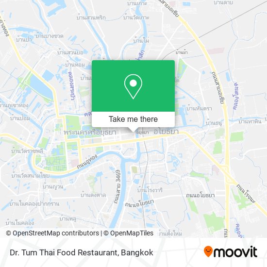 Dr. Tum Thai Food Restaurant map