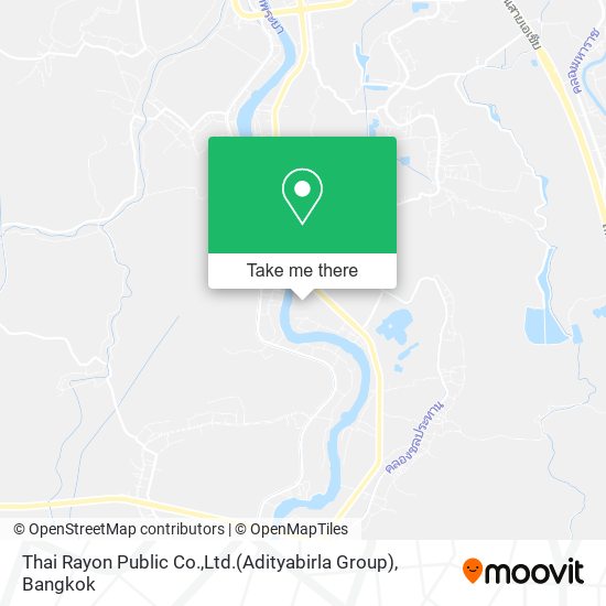 Thai Rayon Public Co.,Ltd.(Adityabirla Group) map