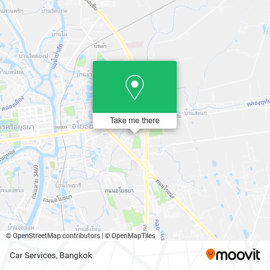 Car Services map