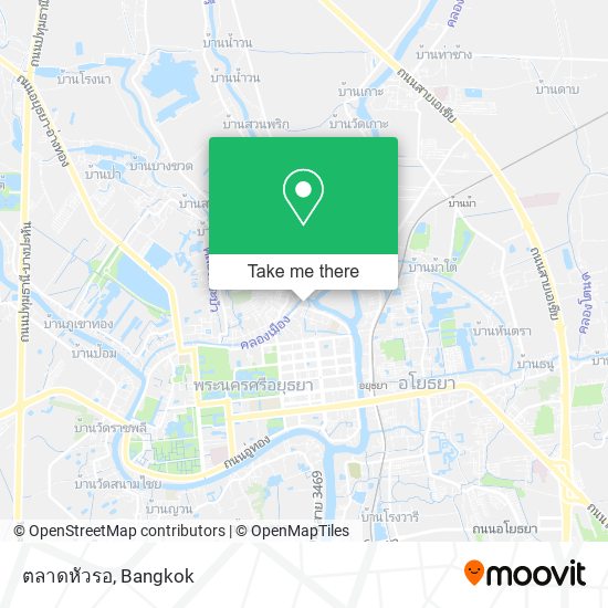 ตลาดหัวรอ map