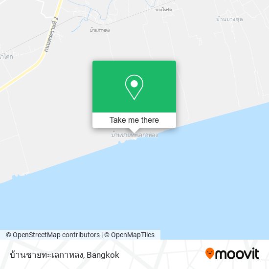 บ้านชายทะเลกาหลง map