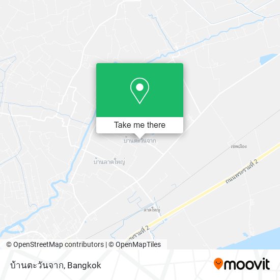 บ้านตะวันจาก map