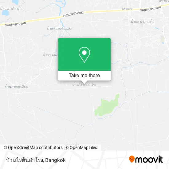 บ้านไร่ต้นสำโรง map