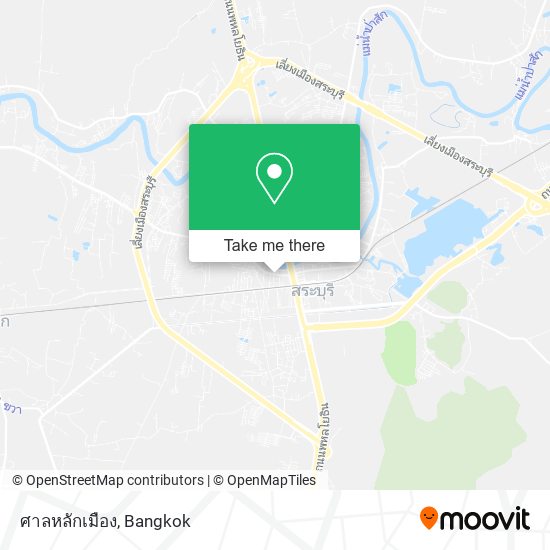 ศาลหลักเมือง map