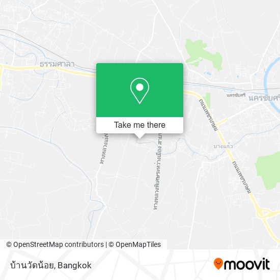 บ้านวัดน้อย map