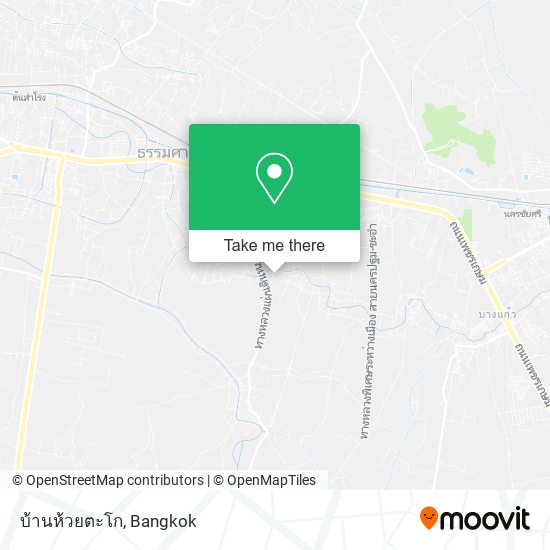 บ้านห้วยตะโก map