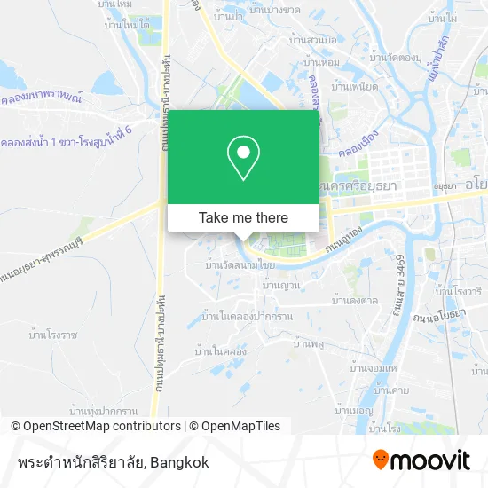พระตำหนักสิริยาลัย map
