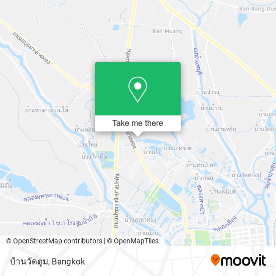 บ้านวัดตูม map