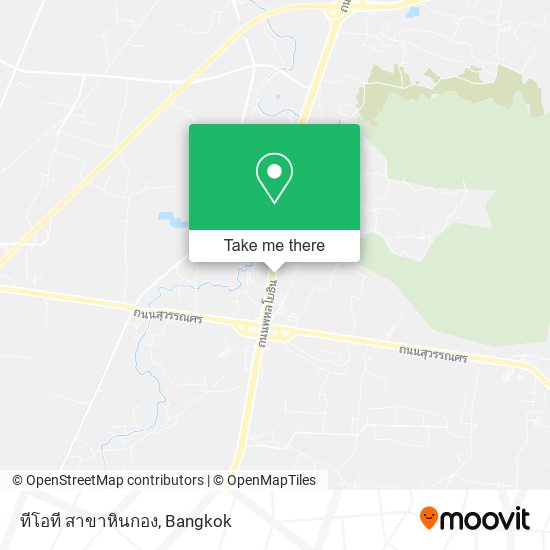 ทีโอที สาขาหินกอง map