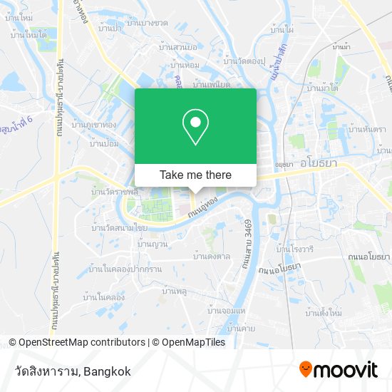 วัดสิงหาราม map