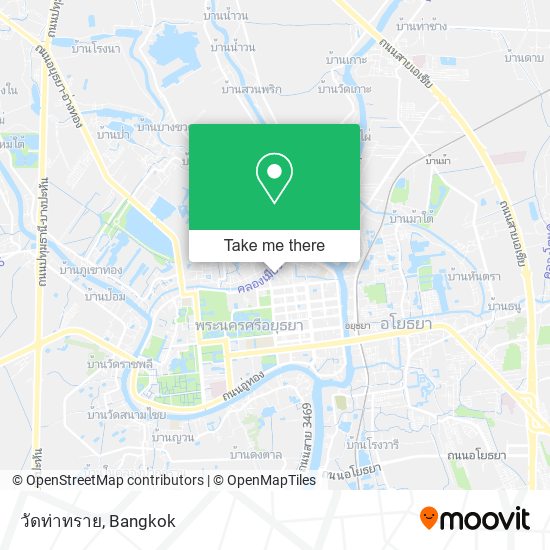 วัดท่าทราย map